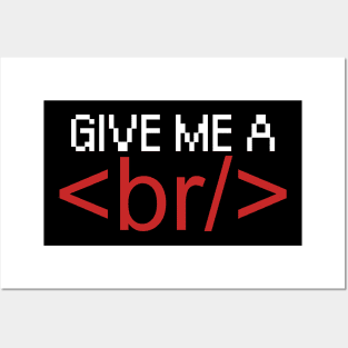 Developer give me a break Posters and Art